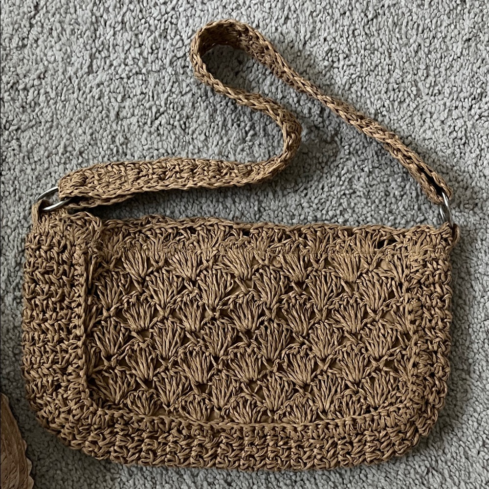 Woven mini bag